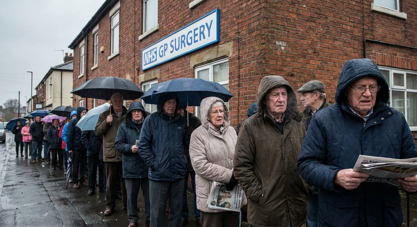 Your Nan Can't Get a GP Appointment. Illegal Immigrants Get One in 48 Hours.